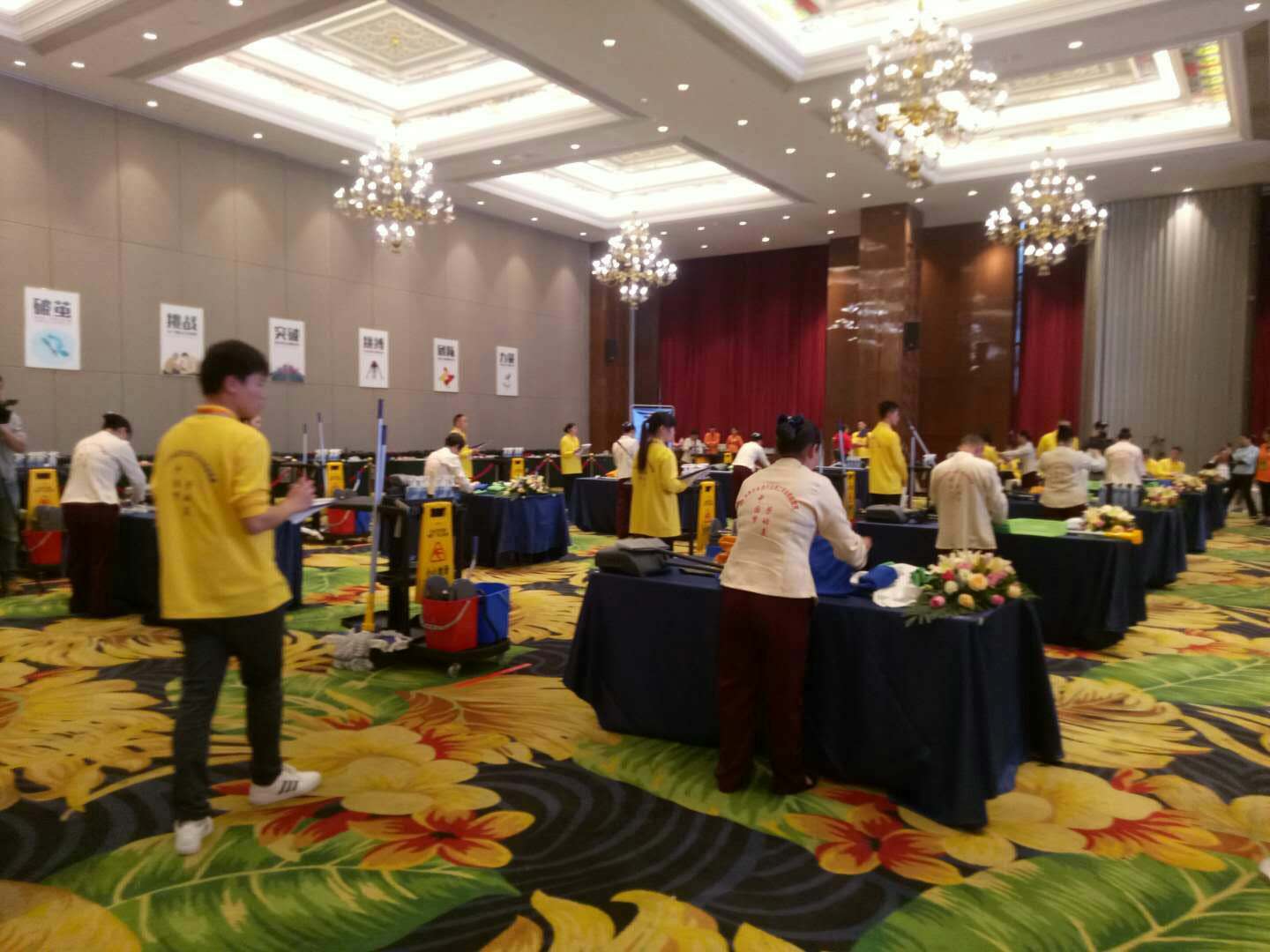 我司兩選手脫穎而出、順利進入福建省清洗保潔技能技能總決賽